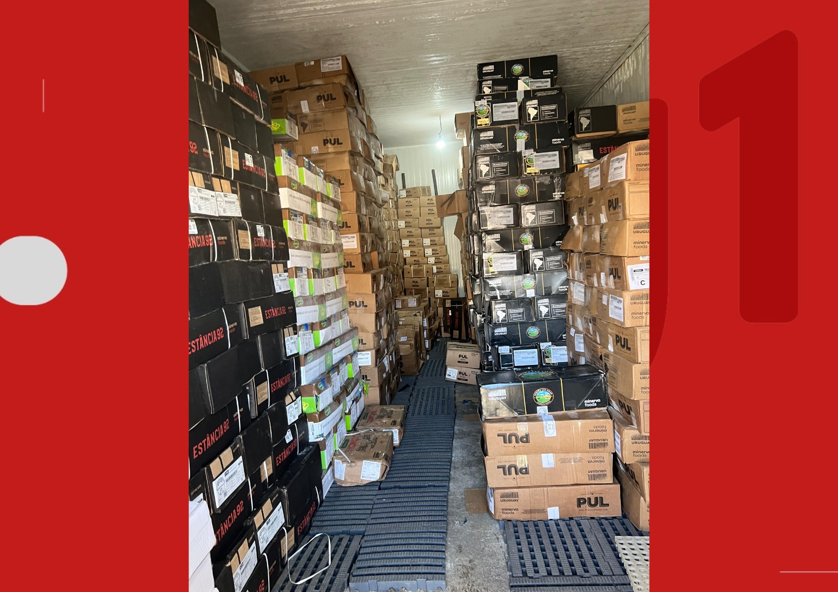 Dois homens são presos suspeitos de comercializar carne roubada na Bahia; carga avaliada em R$ 1,5 milhão é recuperada