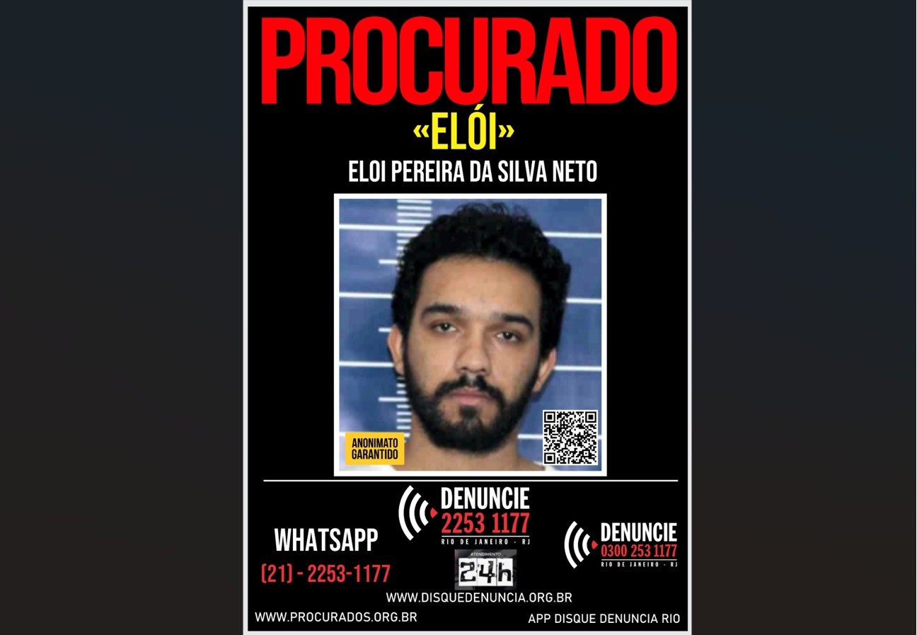 Disque Denúncia divulga cartaz para localizar acusado de aplicar golpe de R$ 300 mil em idosa de Italva